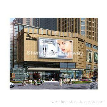 MBI5024 Driving IC P 10 Led Outdoor Advertising Screens , W